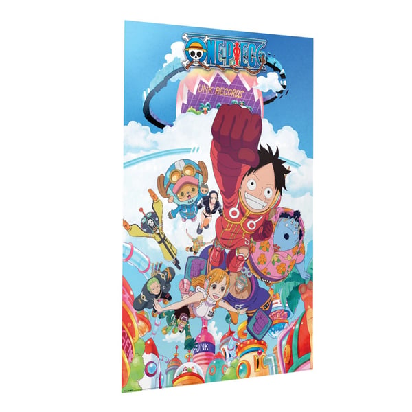 One Piece Punk Records Maxi Paper Poster