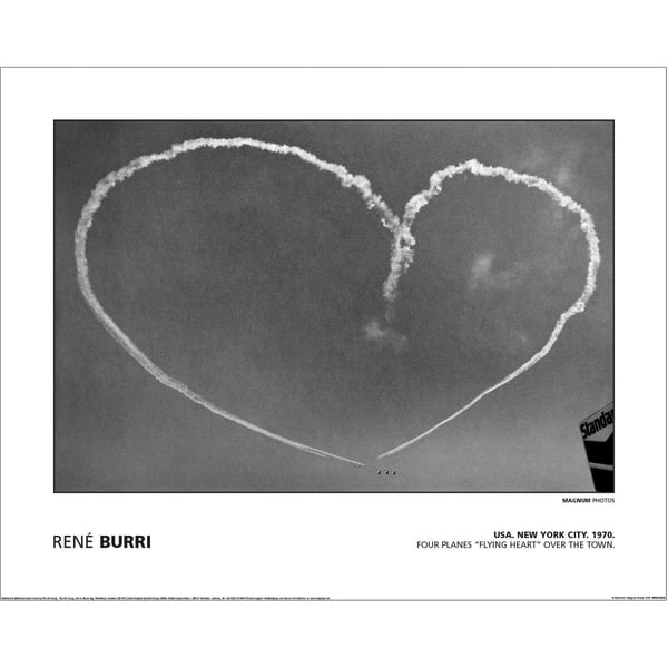 MAGNUM Rene Burri - USA New York City Four Planes 1970 Print