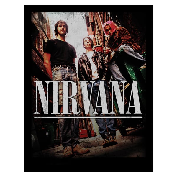 Nirvana Group Framed Poster