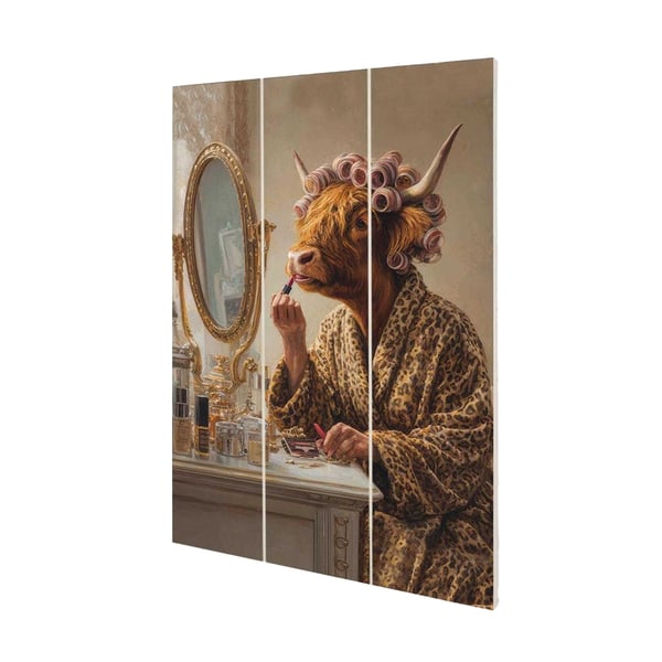Highland Games Cows Night Out Plaque