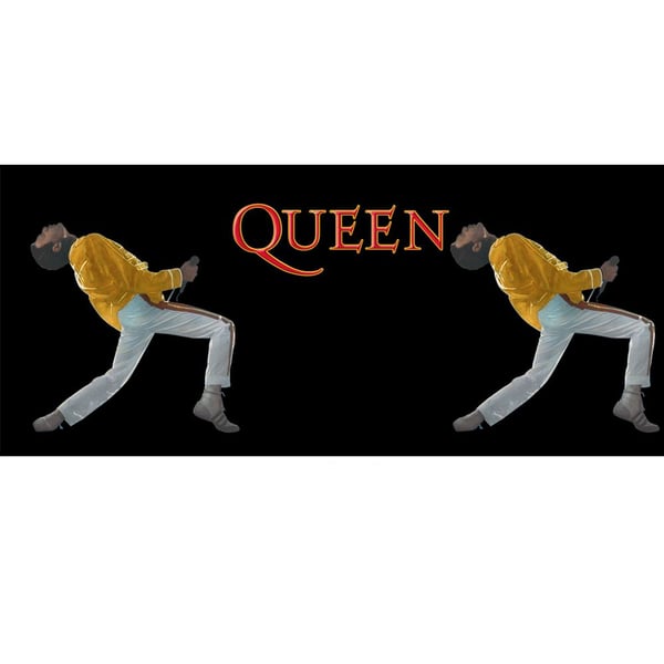 Queen Live At Wembley 325ml Heat Changing Mug