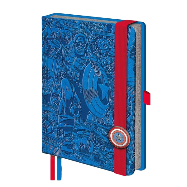 Marvel Luxe Captain America Notebook