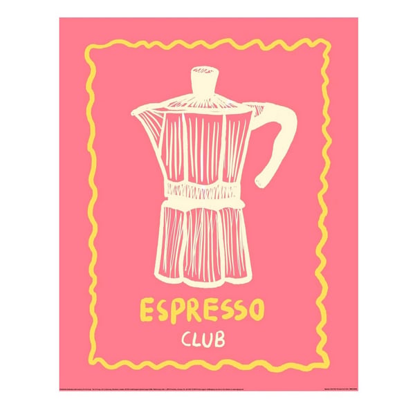 Studio Dolci Espresso Club -juliste