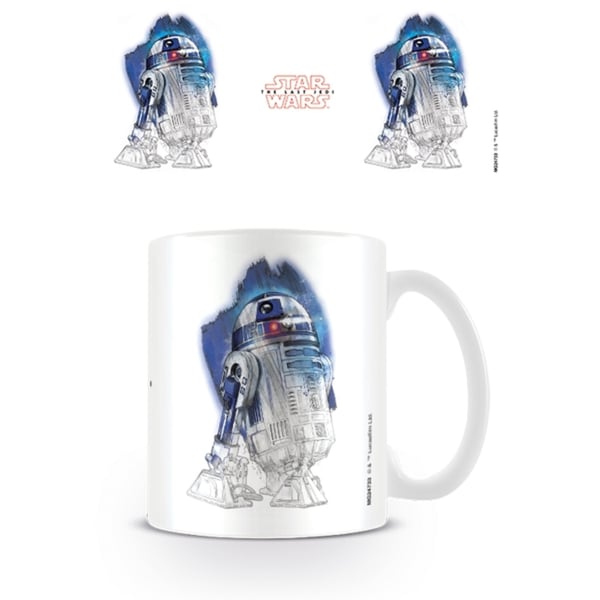 Star Wars: The Last Jedi Brush Stroke R2-D2 Mug