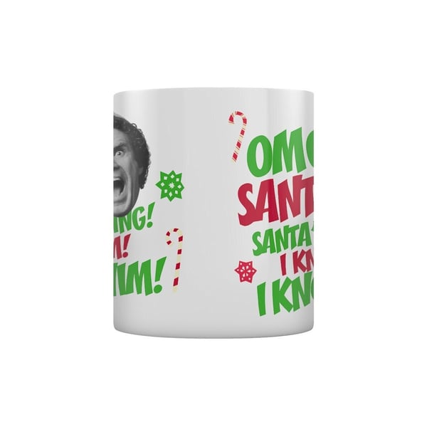 Elf Omg Santa Mugg