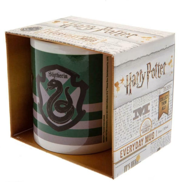 Harry Potter Slytherin Randig Mugg