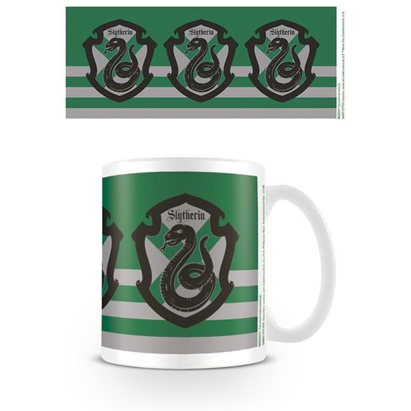 Harry Potter Slytherin Randig Mugg
