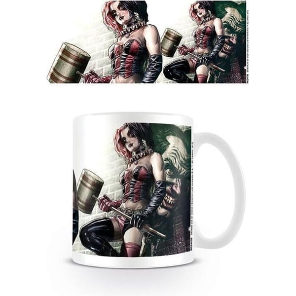 Batman Pose Harley Quinn Mugg