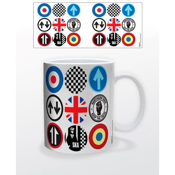 Mod Ska Icons Mugg