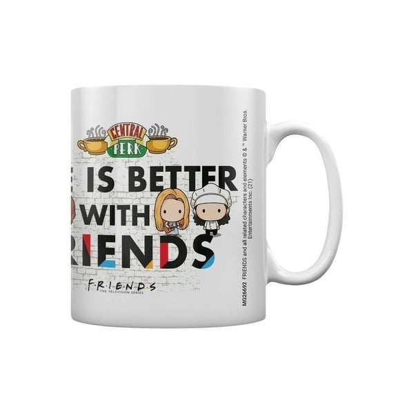 Friends Livet er bedre med venner Chibi krus