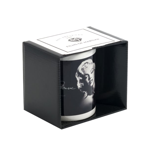Marilyn Monroe Noir Mugg