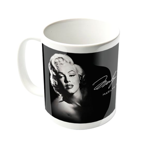 Marilyn Monroe Noir Mugg