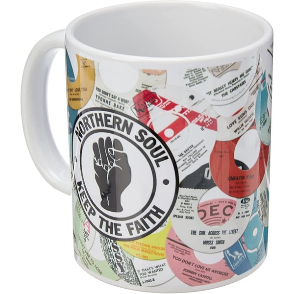 Northern Soul Labels Mug