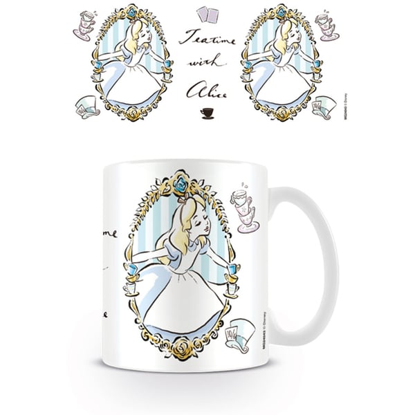 Alice In Wonderland Frame Mug