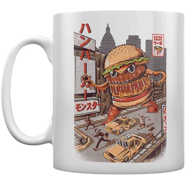 Ilustrata Burgerzilla Mugg