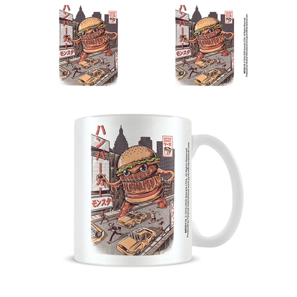 Ilustrata Burgerzilla Mugg