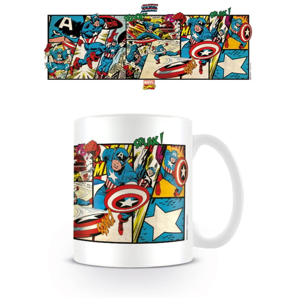 Marvel Panel Captain America Mugg