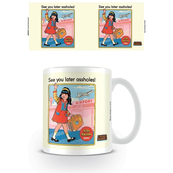 Steven Rhodes Vi ses senere røvhuller Mug