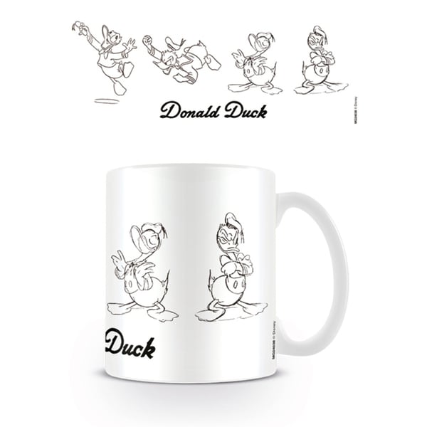 Disney Sketch Aku Ankka Muki