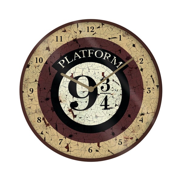 Harry Potter Platform 9 3/4 Wall Clock