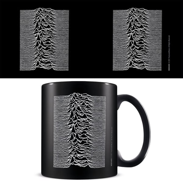 Joy Division Unknown Pleasures Waveform Mug