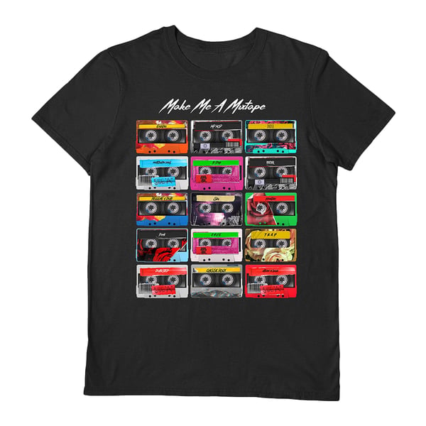 Pyramid International Unisex Aikuisten Make Me A Mixtape T-paita