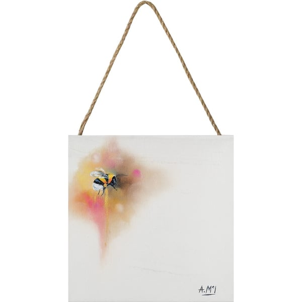 Alison Mcilkenny Wooden Bumblebee Plaque