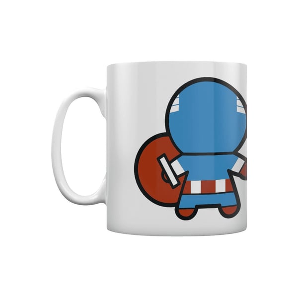 Marvel Kawaii Captain America Mugg