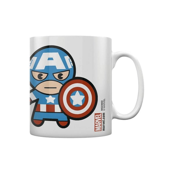 Marvel Kawaii Captain America Mugg