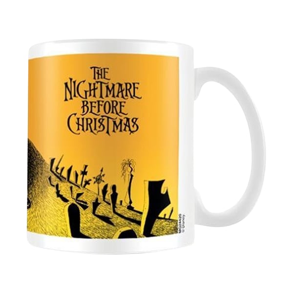 Nightmare Before Christmas Graveyard Mug