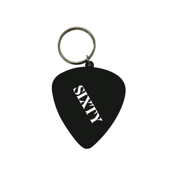 The Rolling Stones Plectrum gummi nøglering