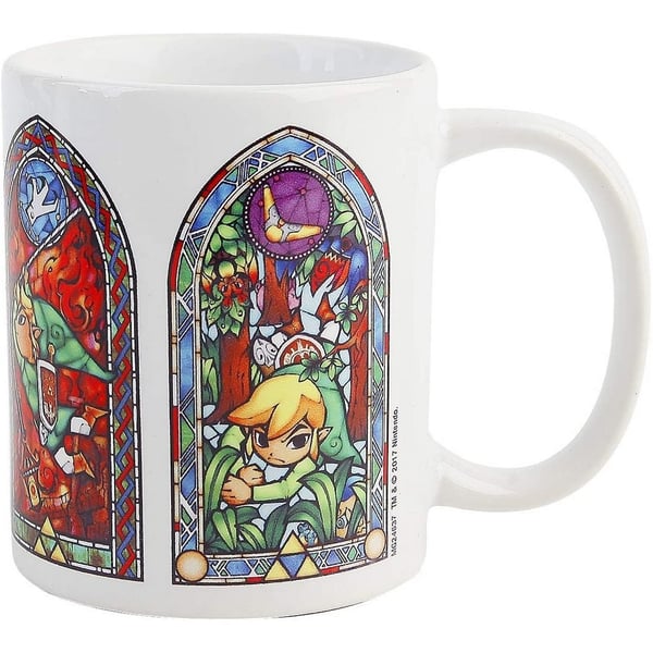 The Legend Of Zelda Mugg i målat glas
