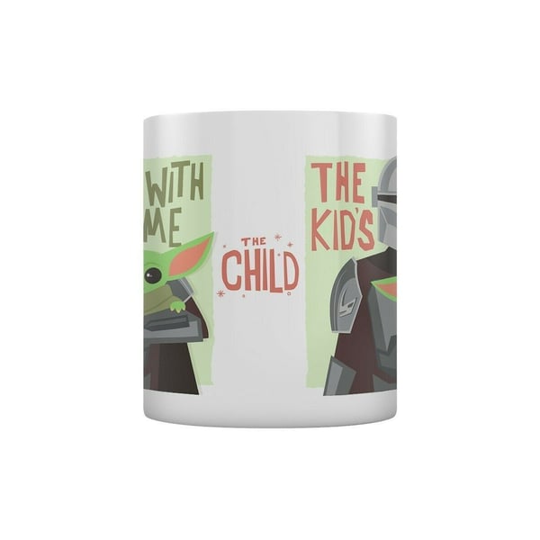 Star Wars: The Mandalorian The Kids With Me Mug