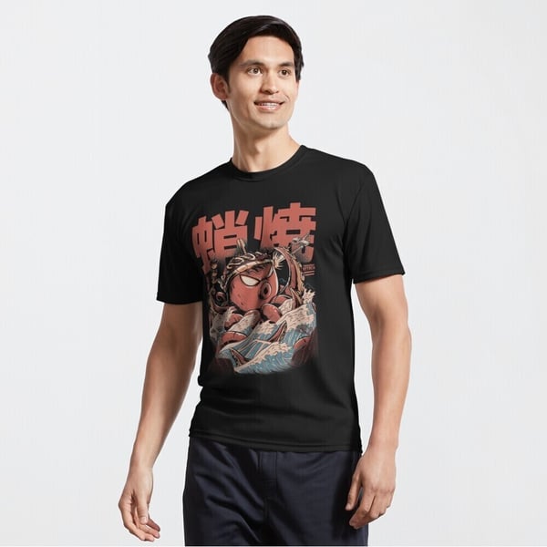 Ilustrata Unisex Aikuisten Takoyaki Attack T-paita