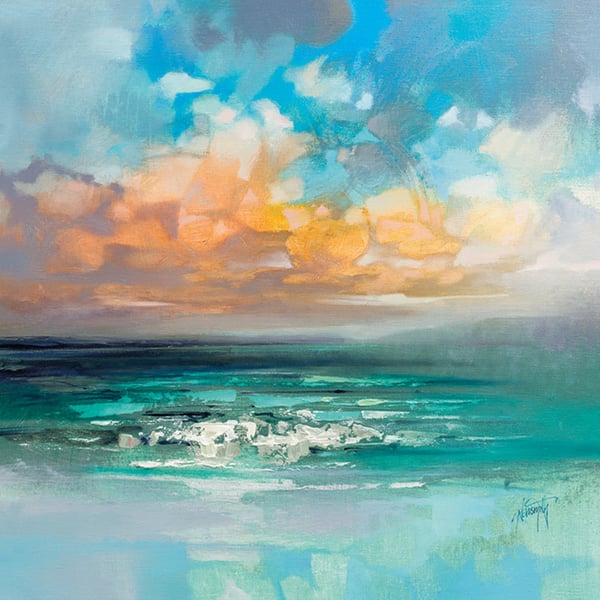 Scott Naismith Hebridean Waters Wooden Plaque