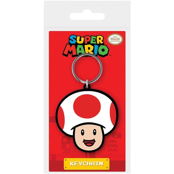 Super Mario Gummi-nøglering med tudse