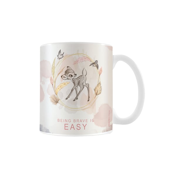 Bambi Being Brave Is Easy Mug