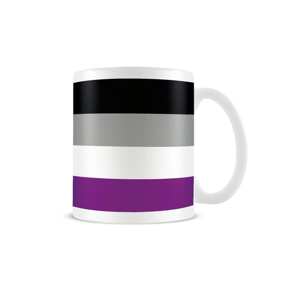 Pyramid International Asexuell Flagga Mugg
