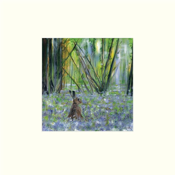 Julia Pankhurst Spring Hare Print