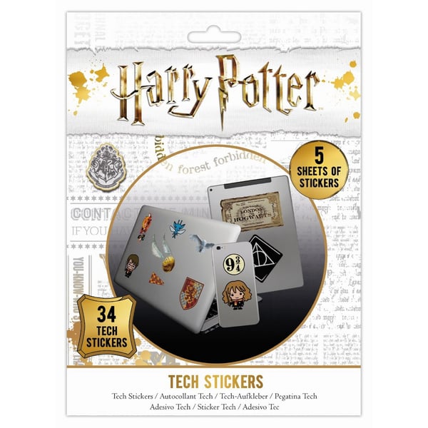 Harry Potter Artefacts klistermærker (pakke med 34)