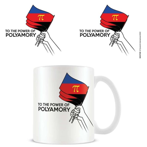 Pyramid International Polyamory Mugg