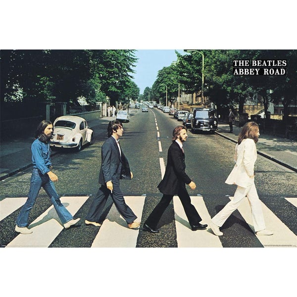 The Beatles Abbey Road -juliste
