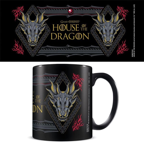 House Of The Dragon Ornate Mug