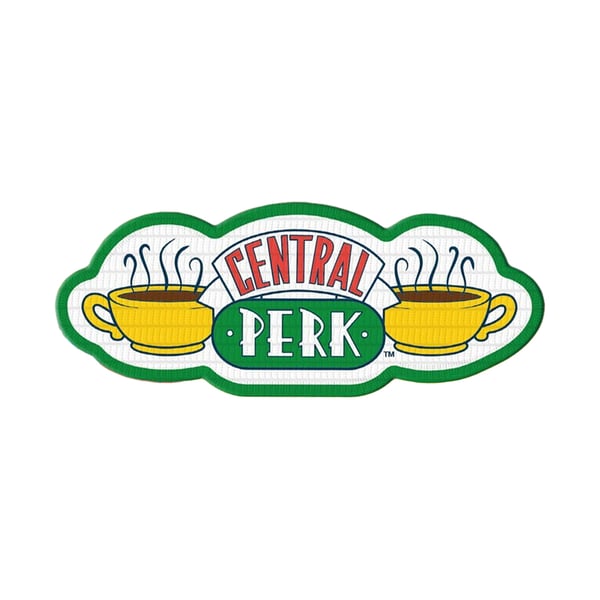 Friends Central Perk Embroidered Iron On Patch