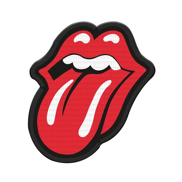 The Rolling Stones Tongue Iron On Patch
