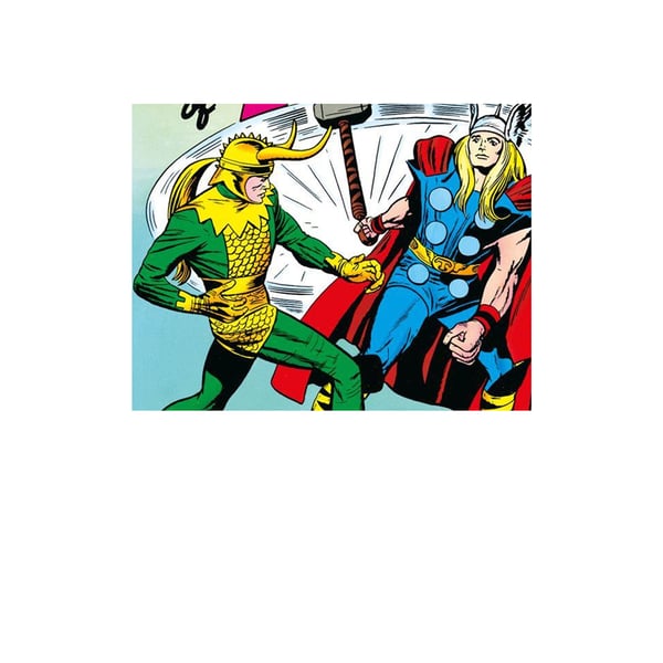 Marvel Lokin Kosto Sarjakuvaprintti