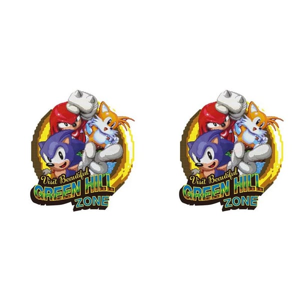 Sonic The Hedgehog Classic Trio Jump Through Mug
