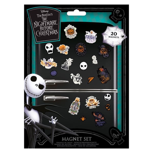 Nightmare Before Christmas Colourful Shadows Fridge Magnet (Pack of 20)