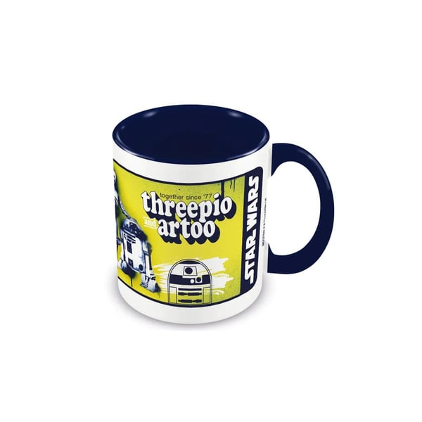 Star Wars: The Clone Wars Threepio Artoo Ceramic Mug