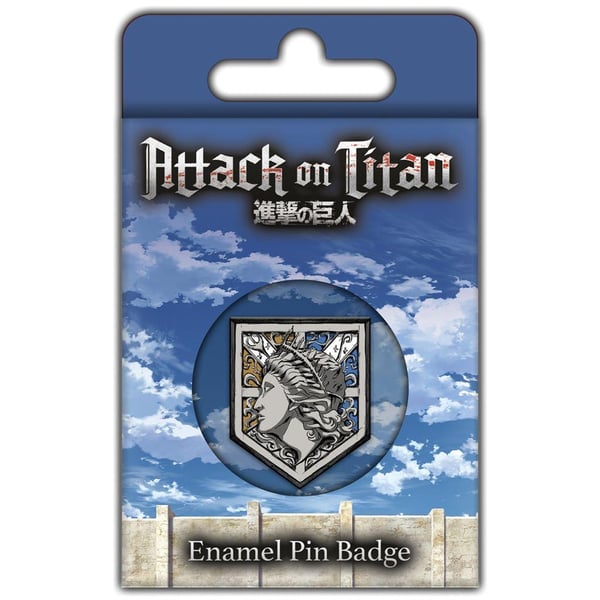 Attack on Titan Emalje Maria-mærke til væggen Attack on Titan Emalje Maria-mærke til væggen